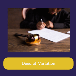 Deed of Variation