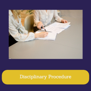 Disciplinary Procedure