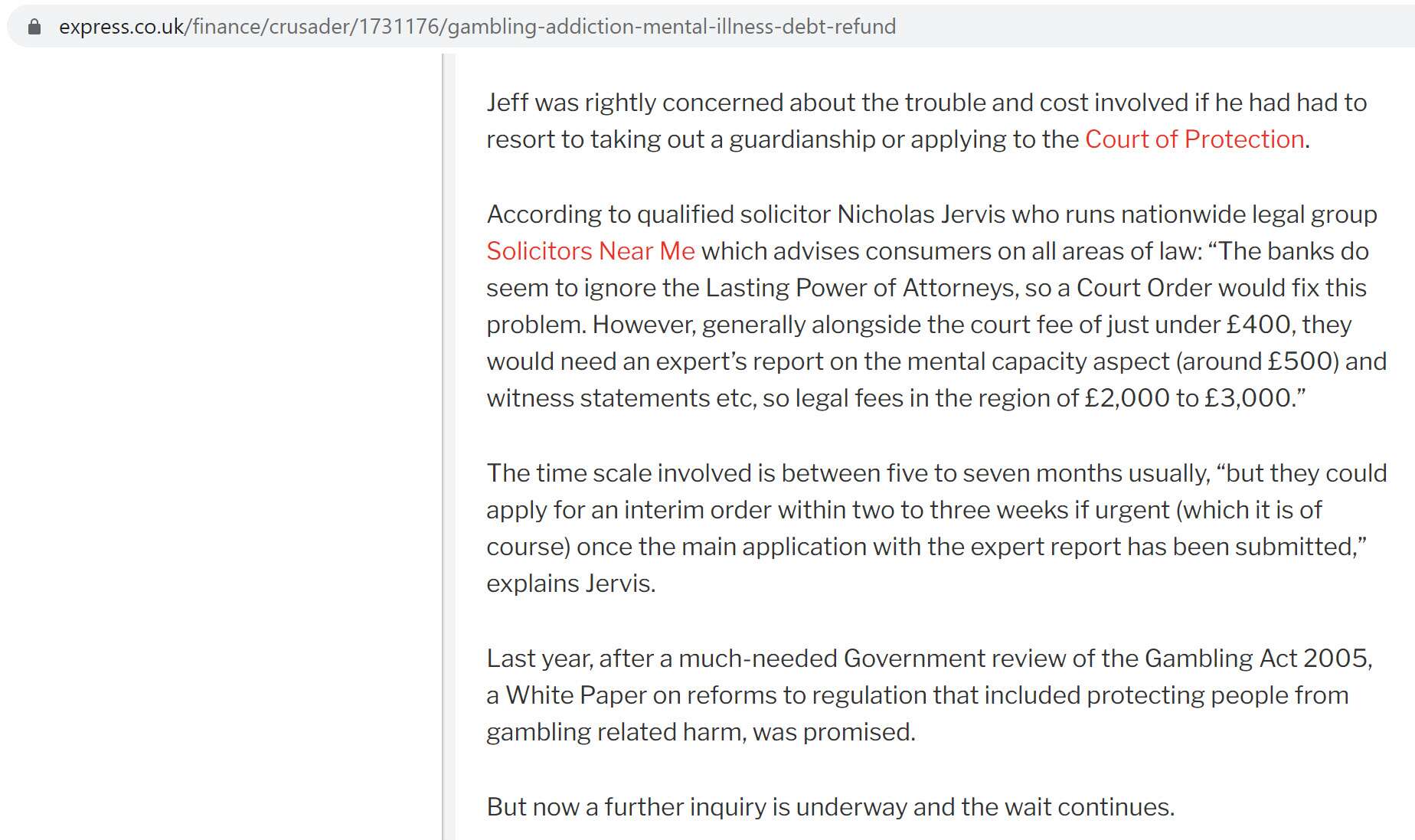 solicitors near me in daily express